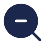 Magnifer Zoom Out SVG Icon